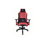 გეიმერული სავარძელი Vertex Monarch Gaming Chair Bordeaux Car Leather
