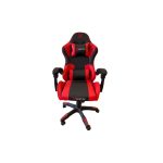 გეიმერული სავარძელი Vertex Noho Gaming Chair Black/Red PVC