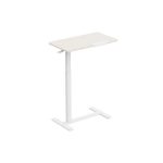 გვერდითი მაგიდა Vertex VX-ST-7140MW Height Adjustable Side Table Matte White/White Oak