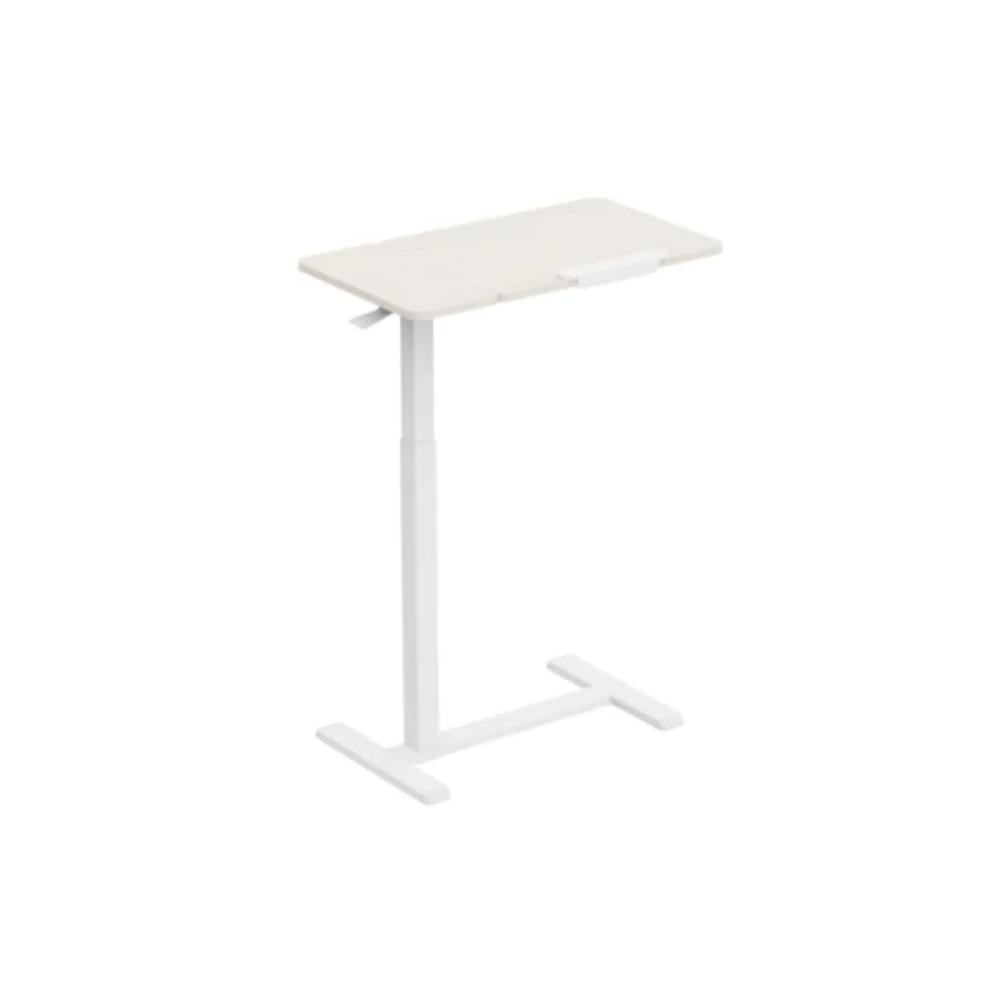 გვერდითი მაგიდა Vertex VX-ST-7140MW Height Adjustable Side Table Matte White/White Oak
