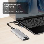 მყარი დისკის ყუთი Logilink UA0439 M.2 NVMe (PCIe) USB 3.2 Gen2 10Gbit/s Hard Drive Enclosure - Image 2