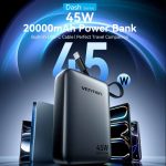 პოტრატული დამტენი Vention FHGH0 20.000mAh Mini Power Bank 45W Grey - Image 4