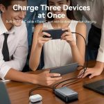 პოტრატული დამტენი Vention FHGH0 20.000mAh Mini Power Bank 45W Grey - Image 3