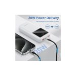 პოტრატული დამტენი Vention FHLW0 20.000mAh Power Bank 22.5W With LED Display White - Image 2