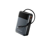 პოტრატული დამტენი Vention FKDM0 20.000mAh Power Bank 65W With LED Display Gray