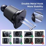 მობილურის დამჭერი UGREEN LP923 (65185), Air Vent Magnetic Car Phone Mount, Space Gray