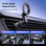 მობილურის დამჭერი UGREEN LP923 (65185), Air Vent Magnetic Car Phone Mount, Space Gray