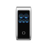 მობილურის დამტენი UGREEN X773 (65620B), 100W, USB, Type-C, GaN Fast Charger with Smart Display, Grey