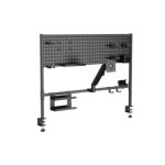 ორგანაიზერის თარო Vertex VX-PBMA-04B Clamp-On Multi-Purpose Pegboard Organizer Shelf 17"-32" Black