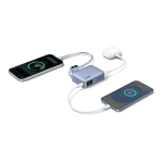 პორტატული დამტენი UGREEN PB584 (75173B), 10000mAh, 33W, Type-C, USB, Fast Charging Power Bank With Type-C Cable, Blue