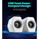 დინამიკი Edifier G2000, 16W, Bluetooth, USB, AUX, Gaming Speaker, White