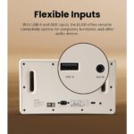 დინამიკი Edifier ES300, 60W, Bluetooth, WiFi (Apple AirPlay), USB-A, AUX, Tabletop Speaker, Ivory