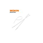 ხამუთი Wokin 651143, 4.8x300mm, 100 PCS Nylon Cable Tie, White