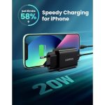 მობილურის დამტენი UGREEN CD137 (10191), 20W, Type-C, PD 3.0 Fast Charger, Black - Image 3