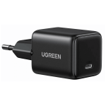 მობილურის დამტენი UGREEN X512 (55553), 20W, Type-C GaN Fast Charger, Black