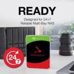 მყარი დისკი Seagate ST6000VN006 IronWolf NAS, 6TB, 3.5", Internal Hard Drive