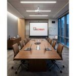 პროექტორის ეკრანი ALLSCREEN TRIPOD PROJECTION SCREEN 200X200CM HD FABRIC CTP-8080B 110 inch