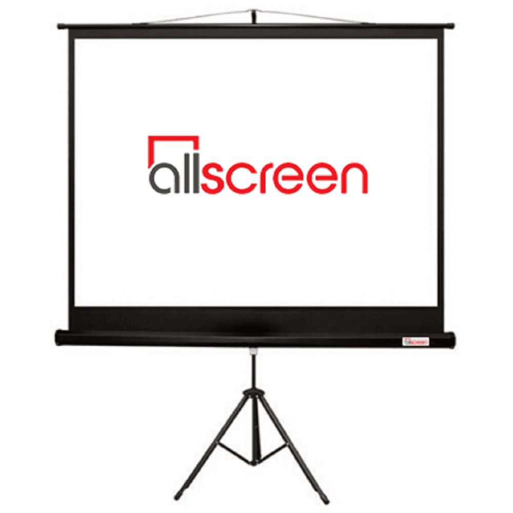 პროექტორის ეკრანი ALLSCREEN TRIPOD PROJECTION SCREEN 200X200CM HD FABRIC CTP-8080B 110 inch
