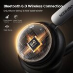 ყურსასმენი Ugreen HP207 (75630) Studio Plus, Headset, Wireless, Bluetooth, Black/Silver