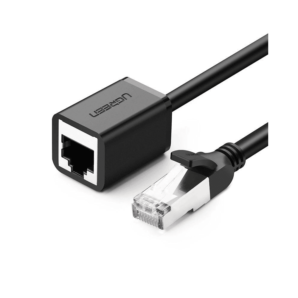 ქსელის კაბელის დამაგრძელებელი UGREEN NW112 (11283), CAT6 Extension LAN Cable, 5m, Black