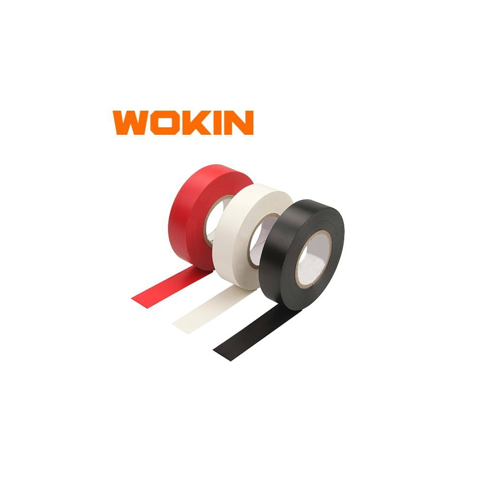 საიზოლაციო ლენტი Wokin 550000, 9.15m, PVC Insulating Tape, Black