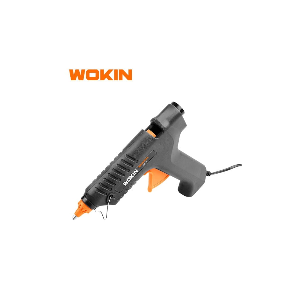 სილიკონის თოფი Wokin 555115, 15W(80W) Glue Gun, Black/Orange