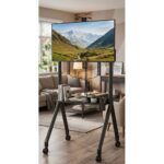 ტელევიზორის საკიდი AllScreen TR43, 55"-120", TV Mount With Roller, Black