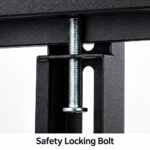 ტელევიზორის საკიდი Allscreen C2100, 40"-75", TV Mount With Roller, Black