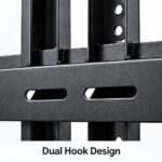 ტელევიზორის საკიდი Allscreen C2100, 40"-75", TV Mount With Roller, Black