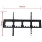 ტელევიზორის საკიდი Allscreen CTMB125, 50"-120", TV Mount, Black