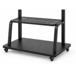 ტელევიზორის საკიდი Allscreen C2100, 40"-75", TV Mount With Roller, Black