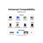 USB კაბელი UGREEN L534 (75731), 240W, Type-C To Type-C PD Fast Charging Cable, 1m, Blue